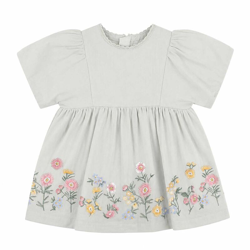 B&eacute;b&eacute; Pia Embroidered Hem Dress image number 0